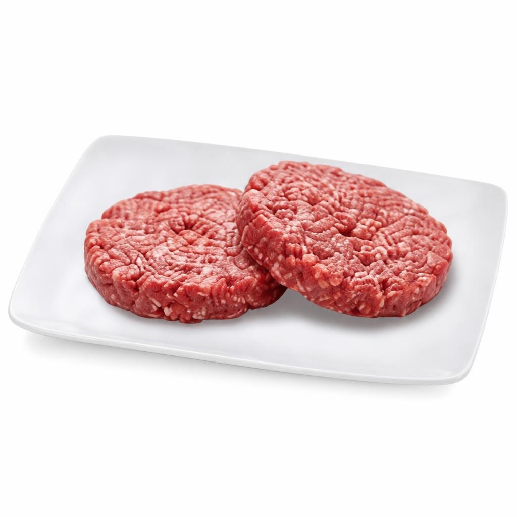 Burger iz zorjenega mesa 1 kg Akcija v trgovini Tuš