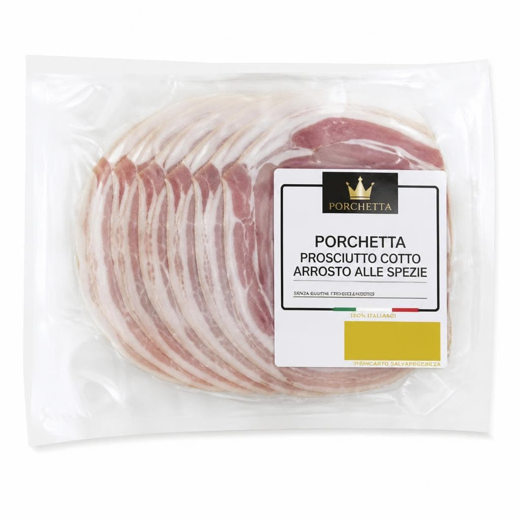 Porchetta Akcija v trgovini E.Leclerc