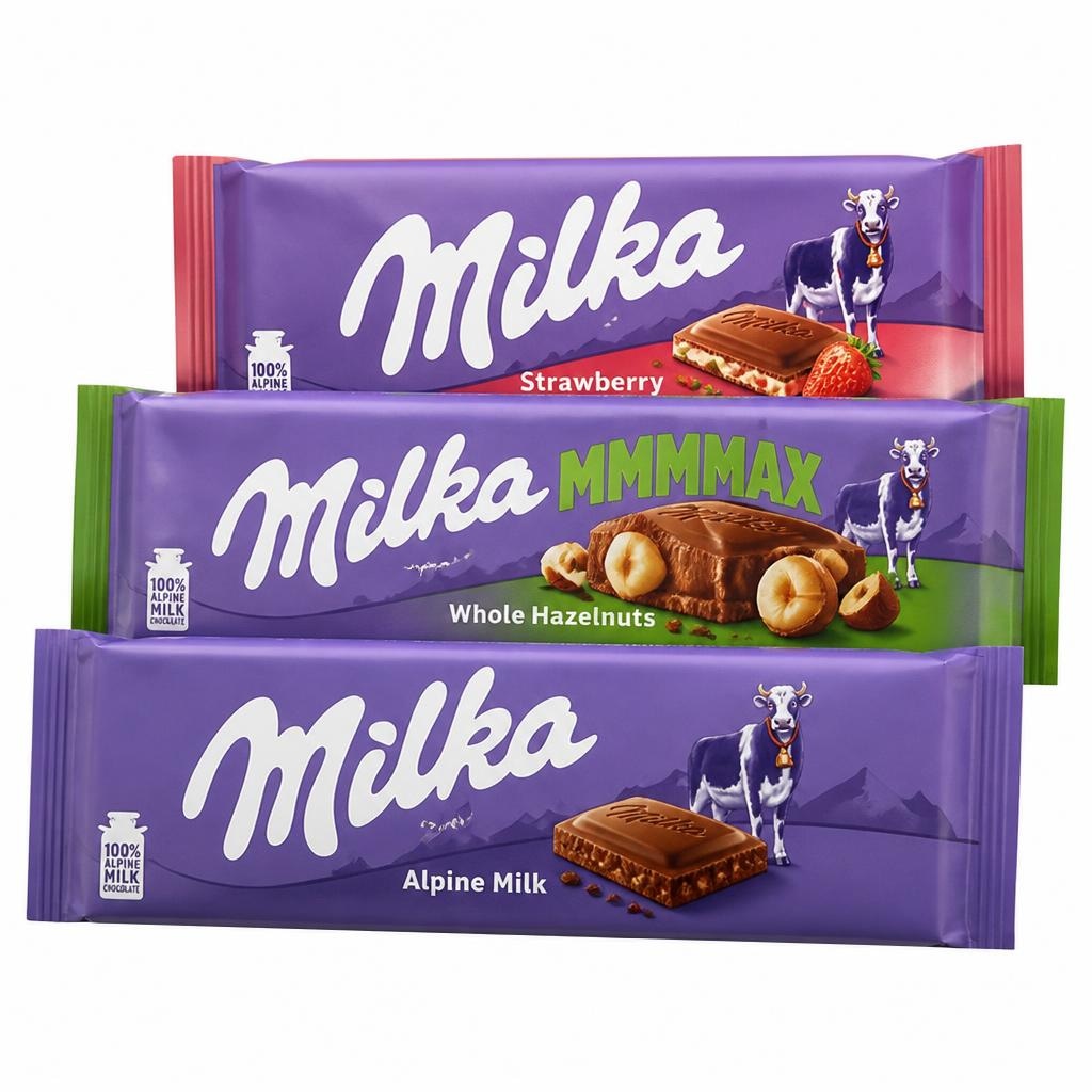 Izbrane čokolade Milka od 250 g do 300 g Akcija v trgovini Mercator