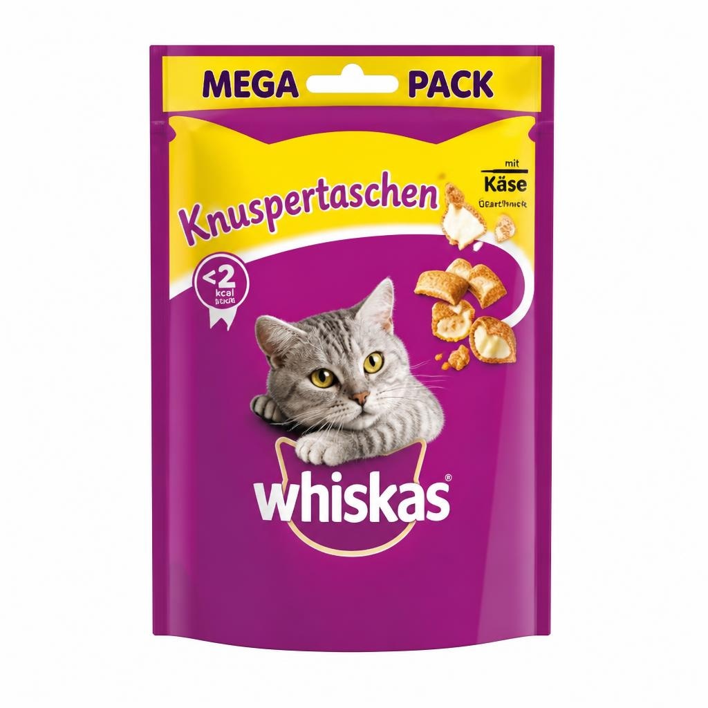 Whiskas prigrizek za mačke Knuspertaschen 180 g Akcija v trgovini Mueller