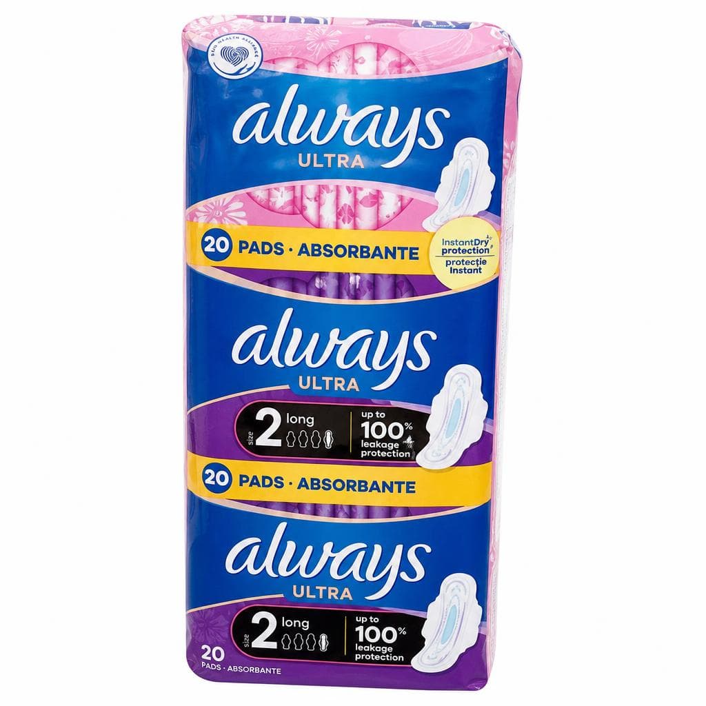 Higijenski vložki Always Ultra Duo, Sensitive ali Platinum od 12 do 20 kosov ali dnevni vložki od 44 do 80 kosov Akcija v trgovini E.Leclerc