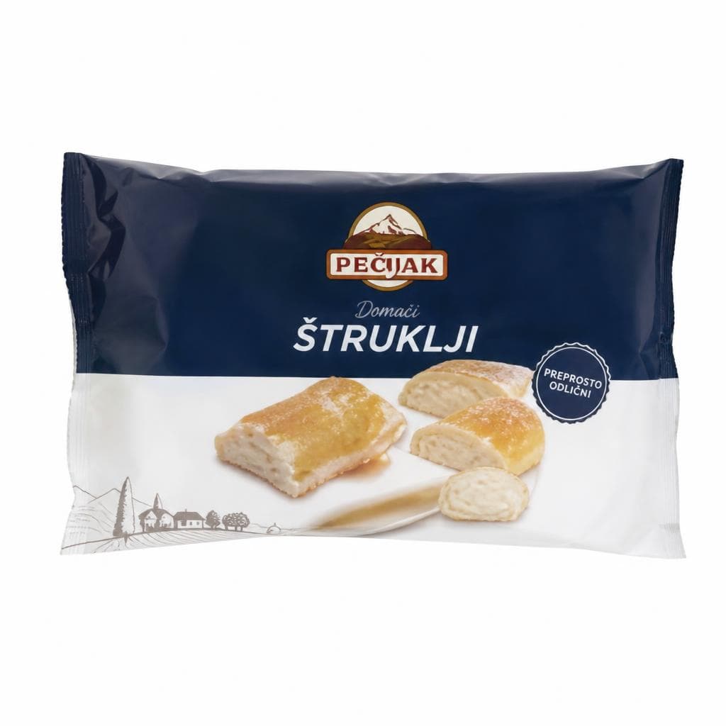 Skutni štruklji 500 g Pečjak Akcija v trgovini Tuš