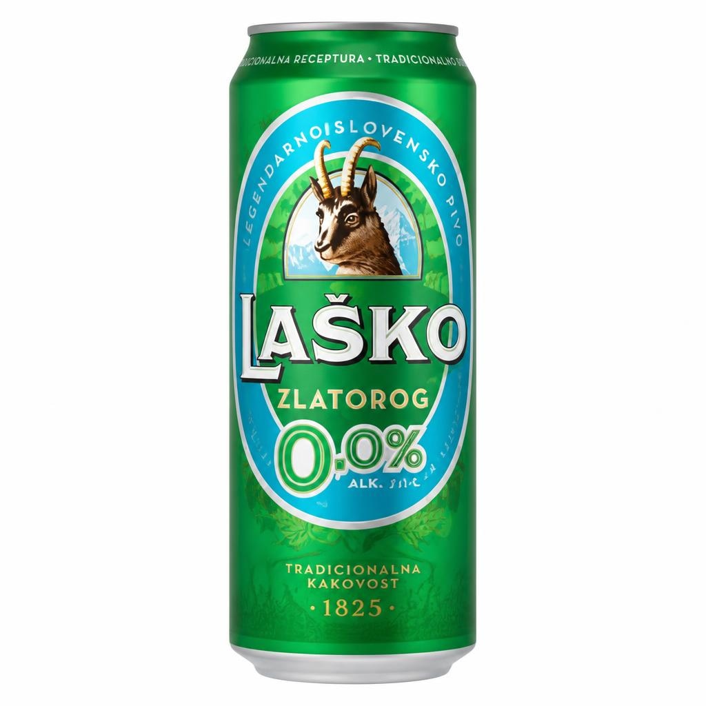 Pivo Laško Zlatorog 0,5 l - Akcija v trgovini Mercator