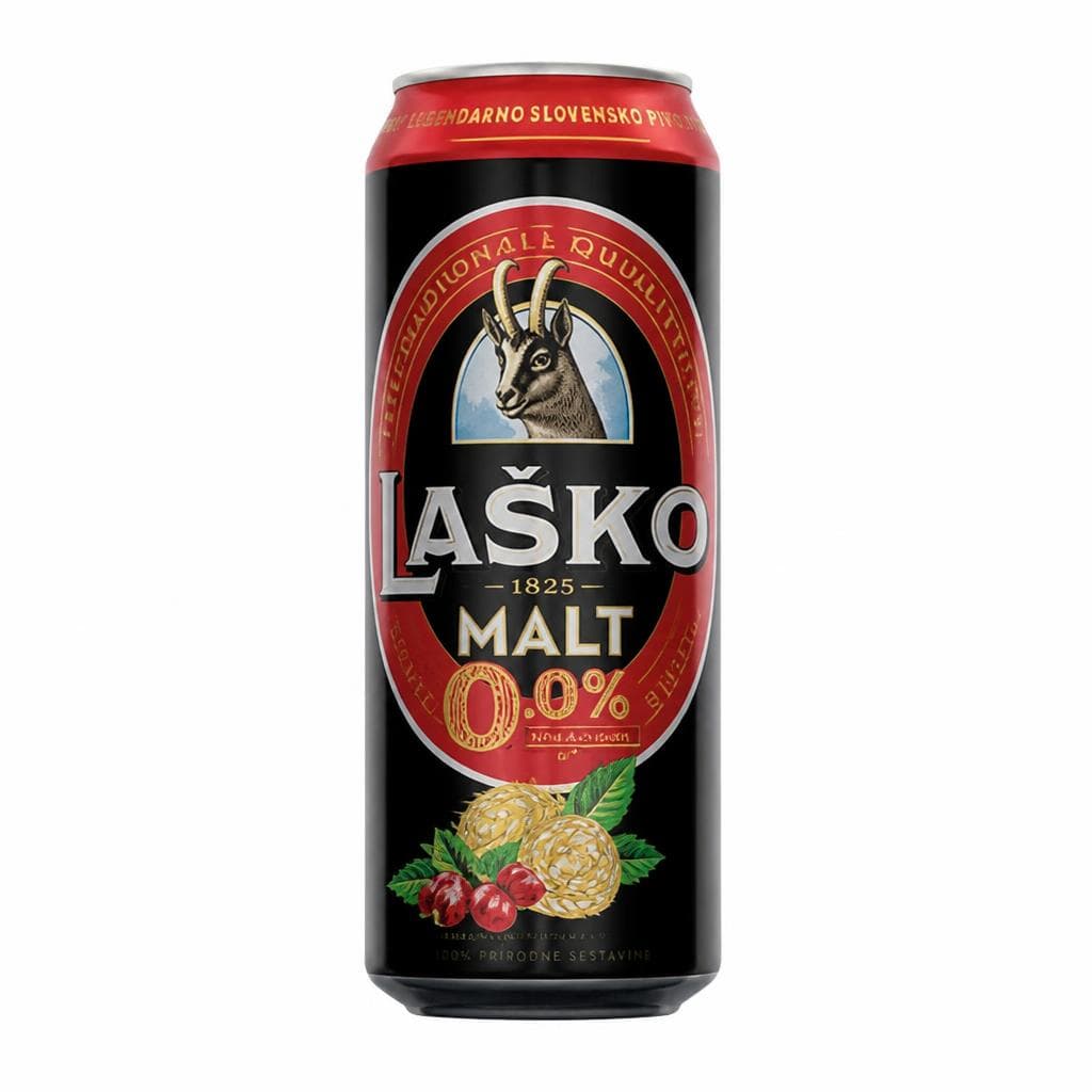 Laško Malt 0,0% 0,5 L Akcija v trgovini Tuš
