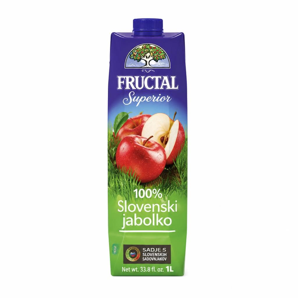 100% sadni sok Fructal 1 l Akcija v trgovini E.Leclerc