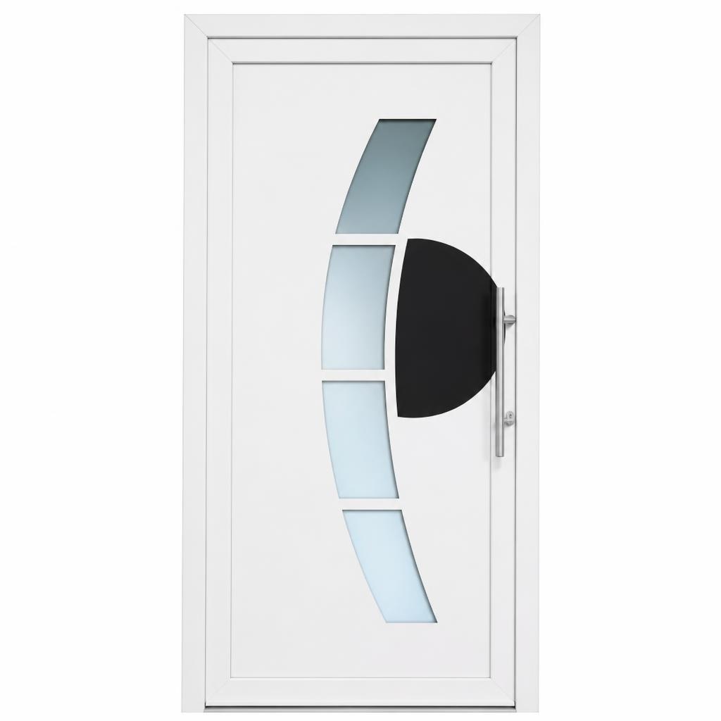 PVC vhodna vrata 'Milano KF740' Akcija v trgovini Bauhaus
