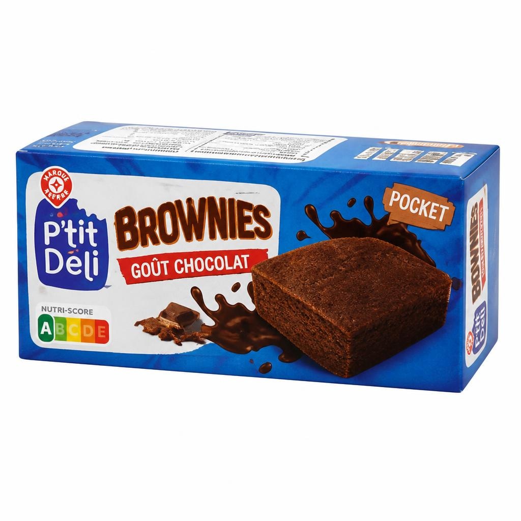 Pecivo Brownie P'tit Deli 240 g - Akcija v trgovini E.Leclerc