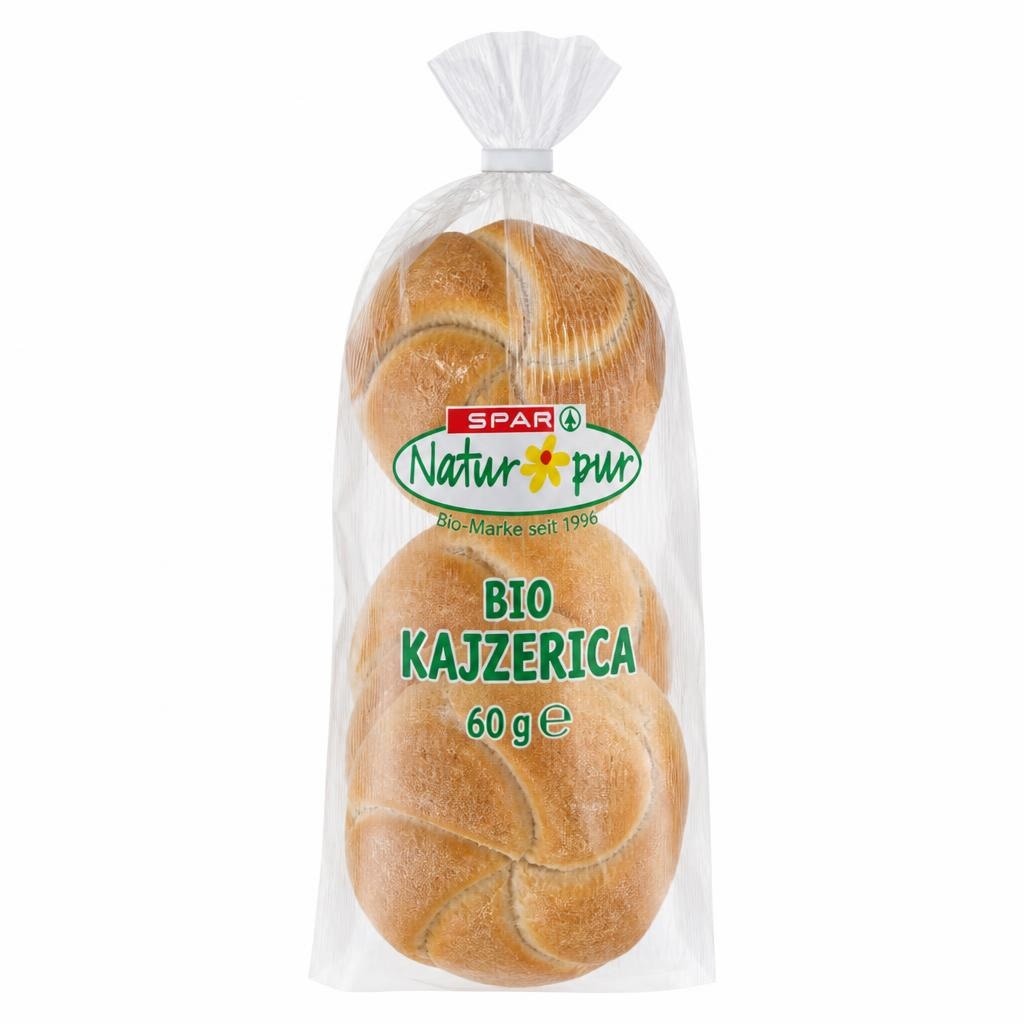 Natur pur bio kajzerica 60 g Akcija v trgovini Spar