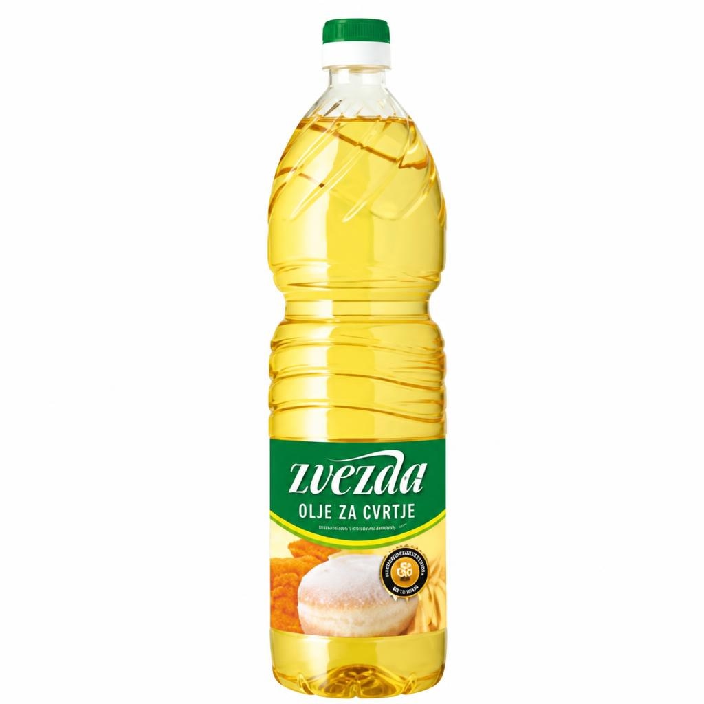 Olje za cvrtje Zvezda Gea 1 l Akcija v trgovini Tuš
