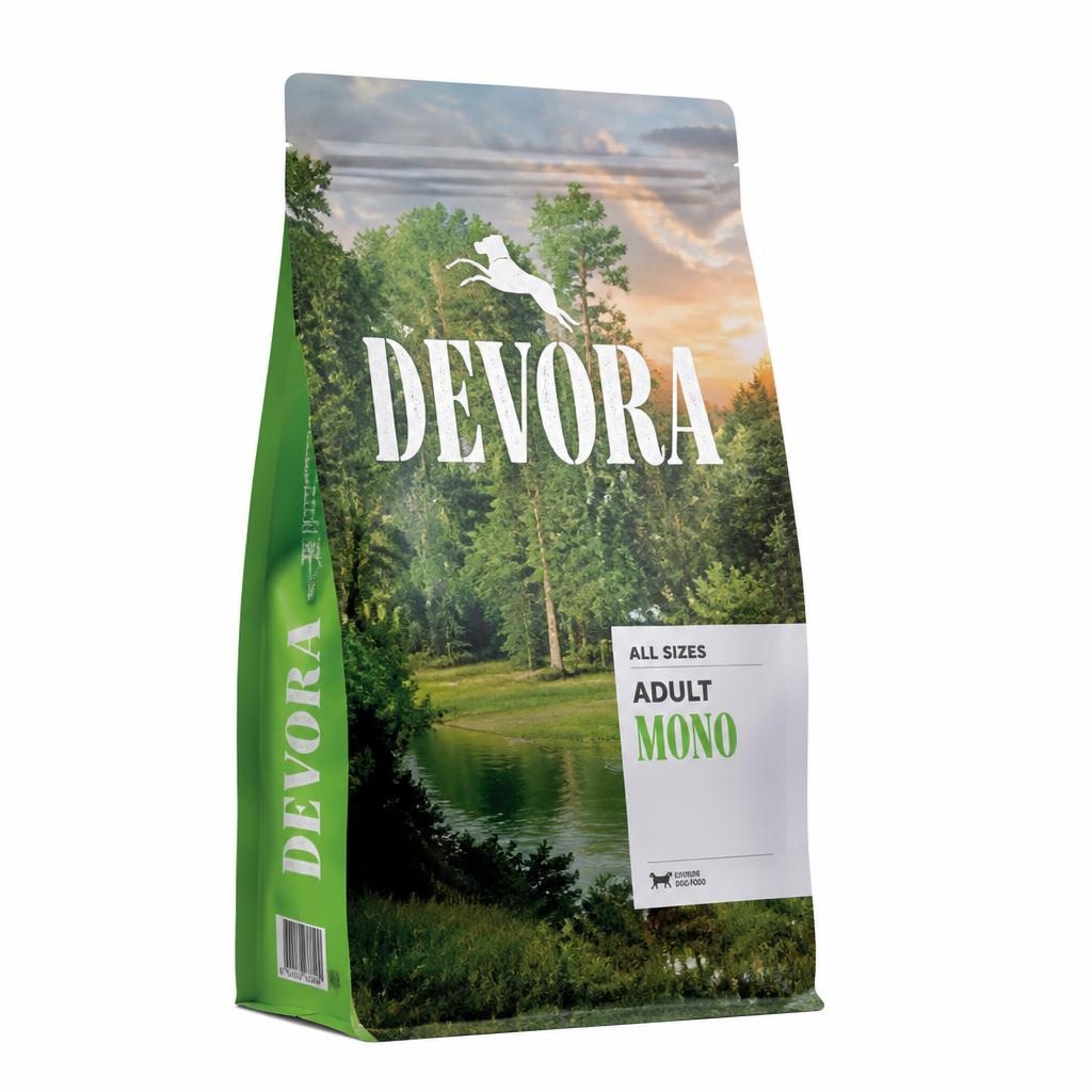 Briketirana hrana Devora All Sizes Adult mono 1,5 KG Akcija v trgovini Mr. Pet
