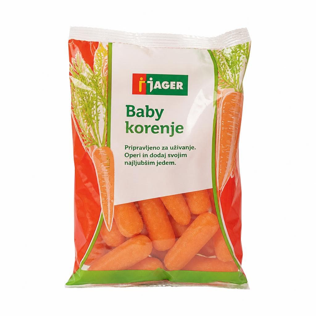 Baby korenje Jager 450 g Akcija v trgovini Jager