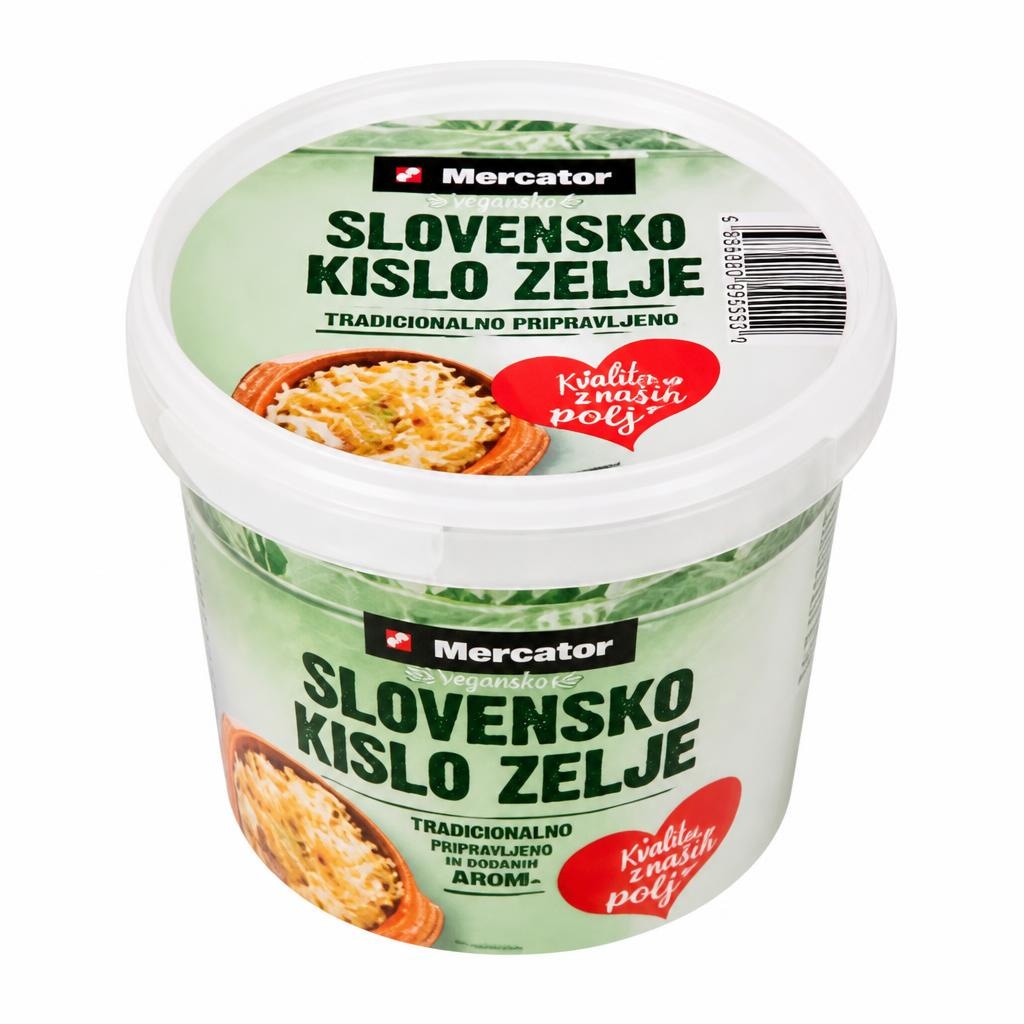 Zelje cena za kg Akcija v trgovini Mercator