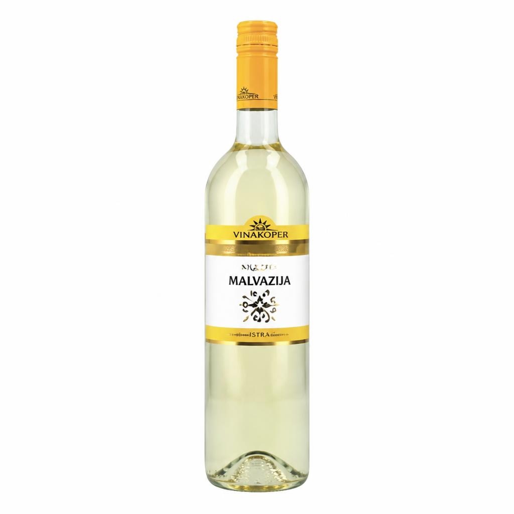 Vinakoper Malvazija 0,75 l Akcija v trgovini Spar