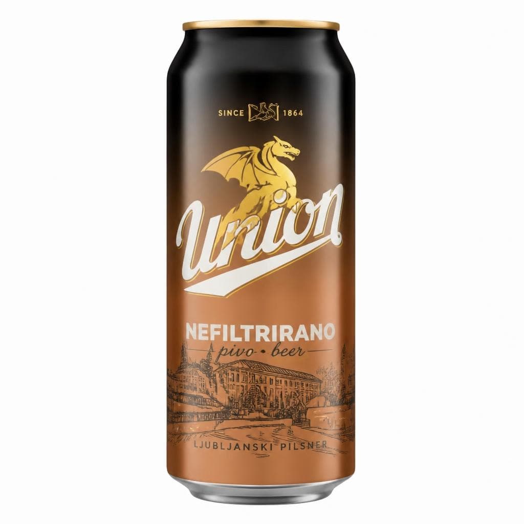 Pivo Union Premium Nefiltrirano 0,5 l Akcija v trgovini Tuš