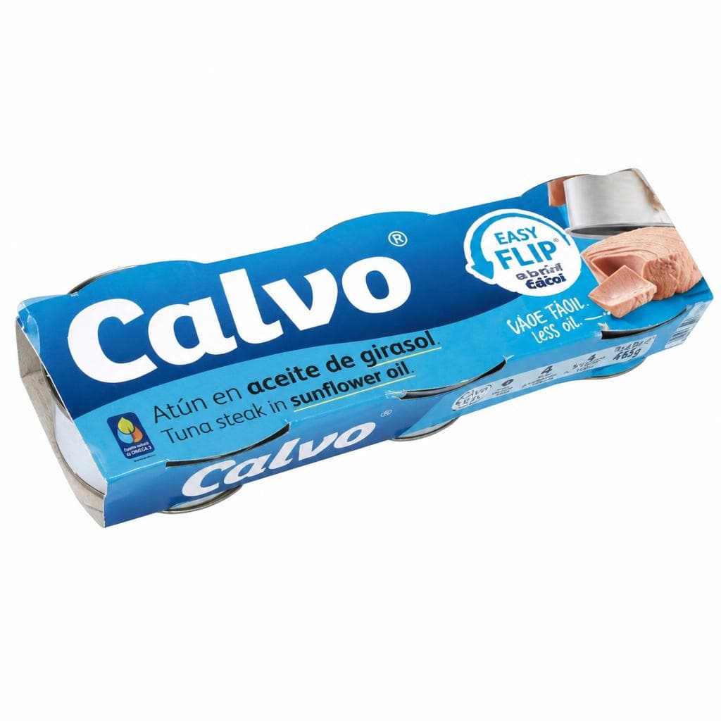 Tuna v sončničnem olju 4 x 65 g Calvo Akcija v trgovini Spar