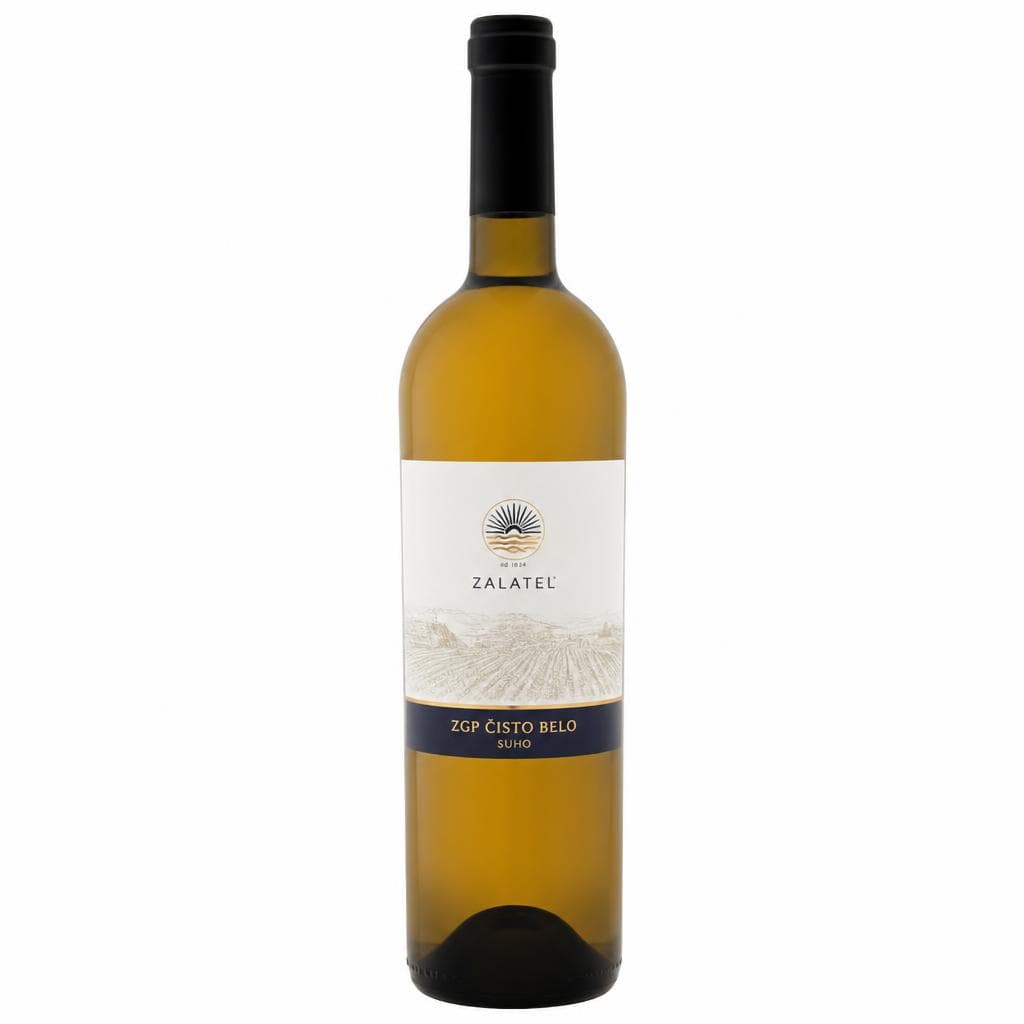 Kakvoostno vino ZGP Čisto rdeče ali Čisto belo "Zalatel" 0,75 l Akcija v trgovini E.Leclerc