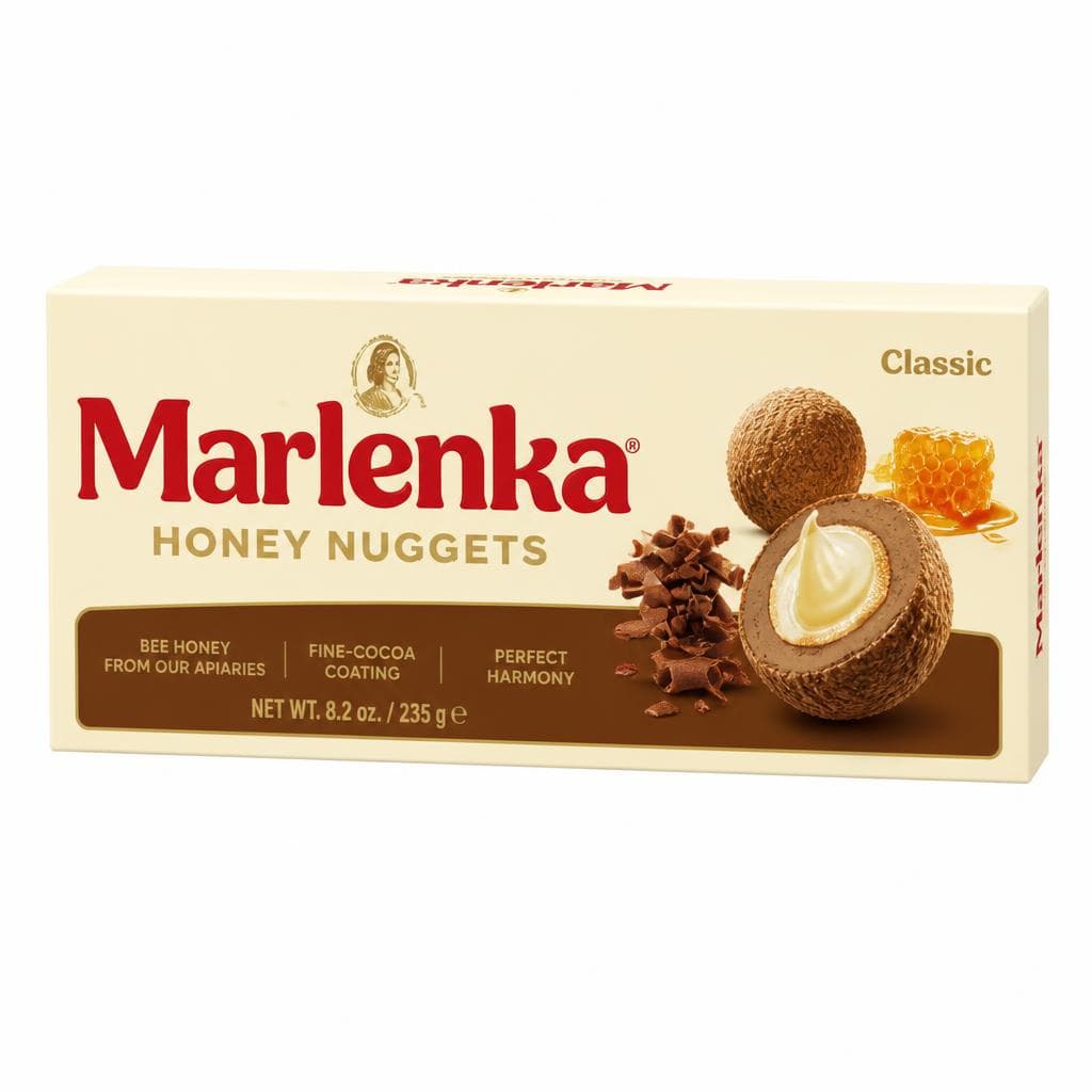 Medene kroglice Marlenka 235 g Akcija v trgovini Tuš