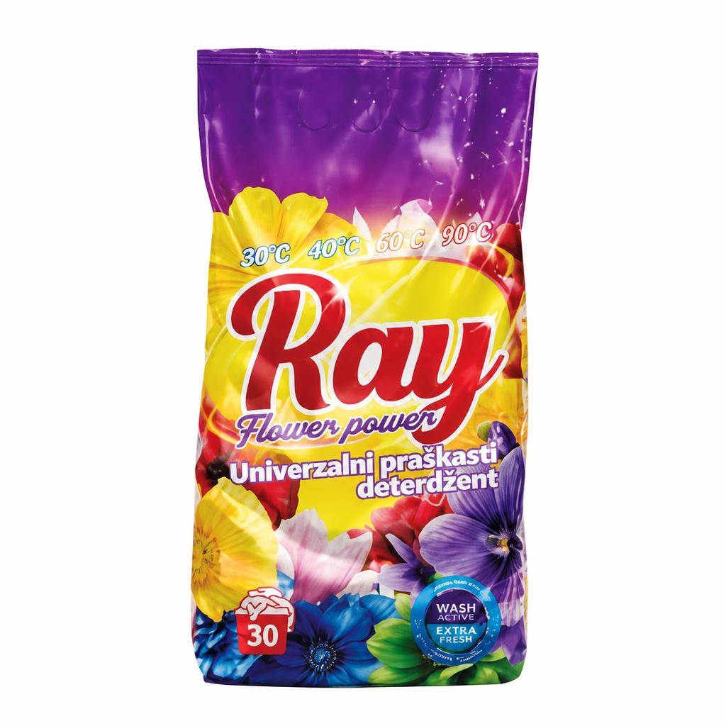 Pralni prašek Ray 3 kg - Akcija v trgovini Tuš