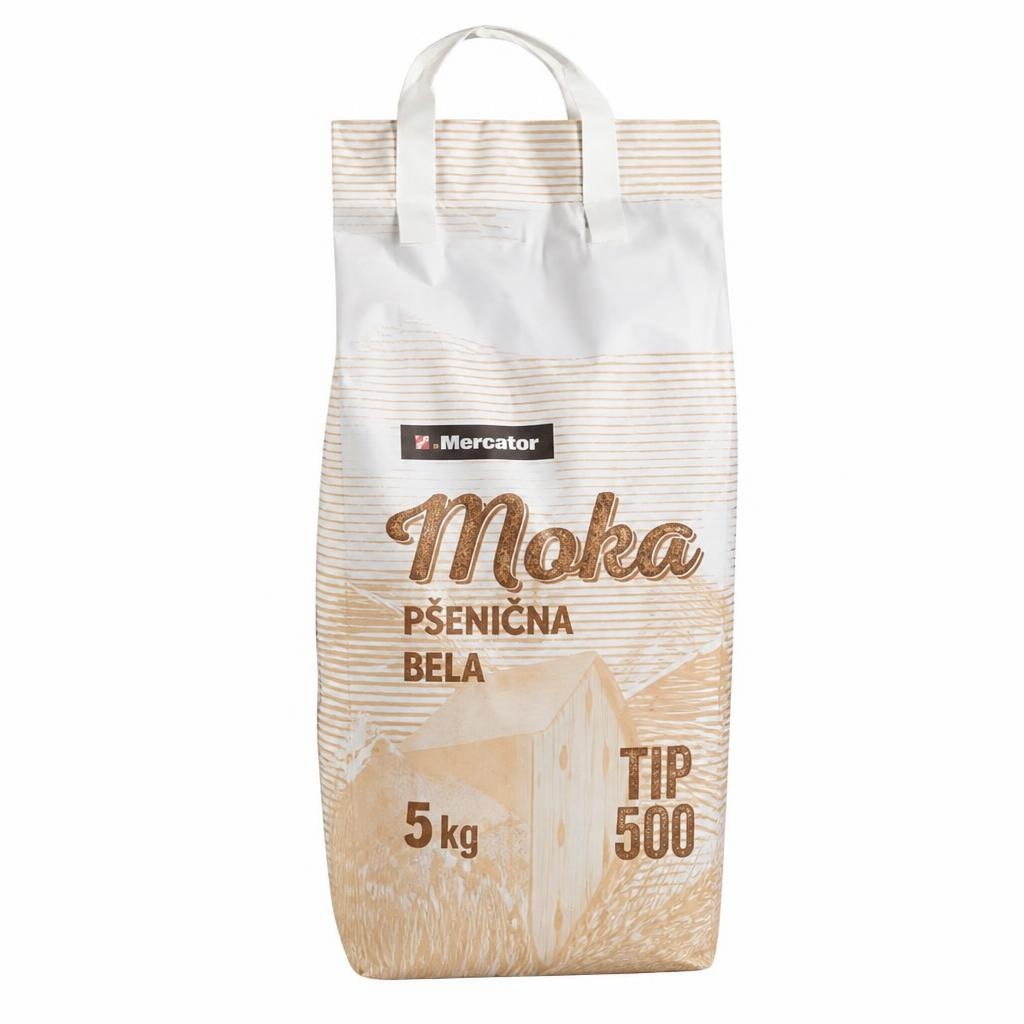 Pšenična bela moka Mercator 5 kg Akcija v trgovini Mercator