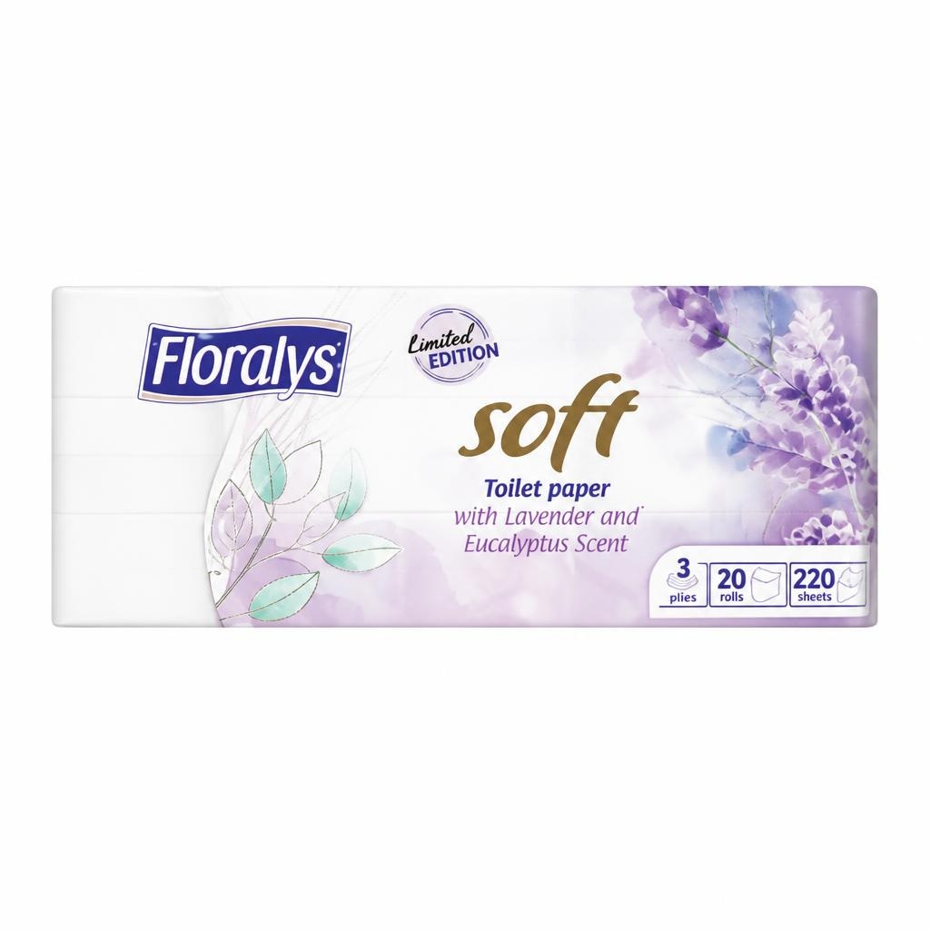 Floralys Toaletni papir Soft 20 rolic Akcija v trgovini Lidl