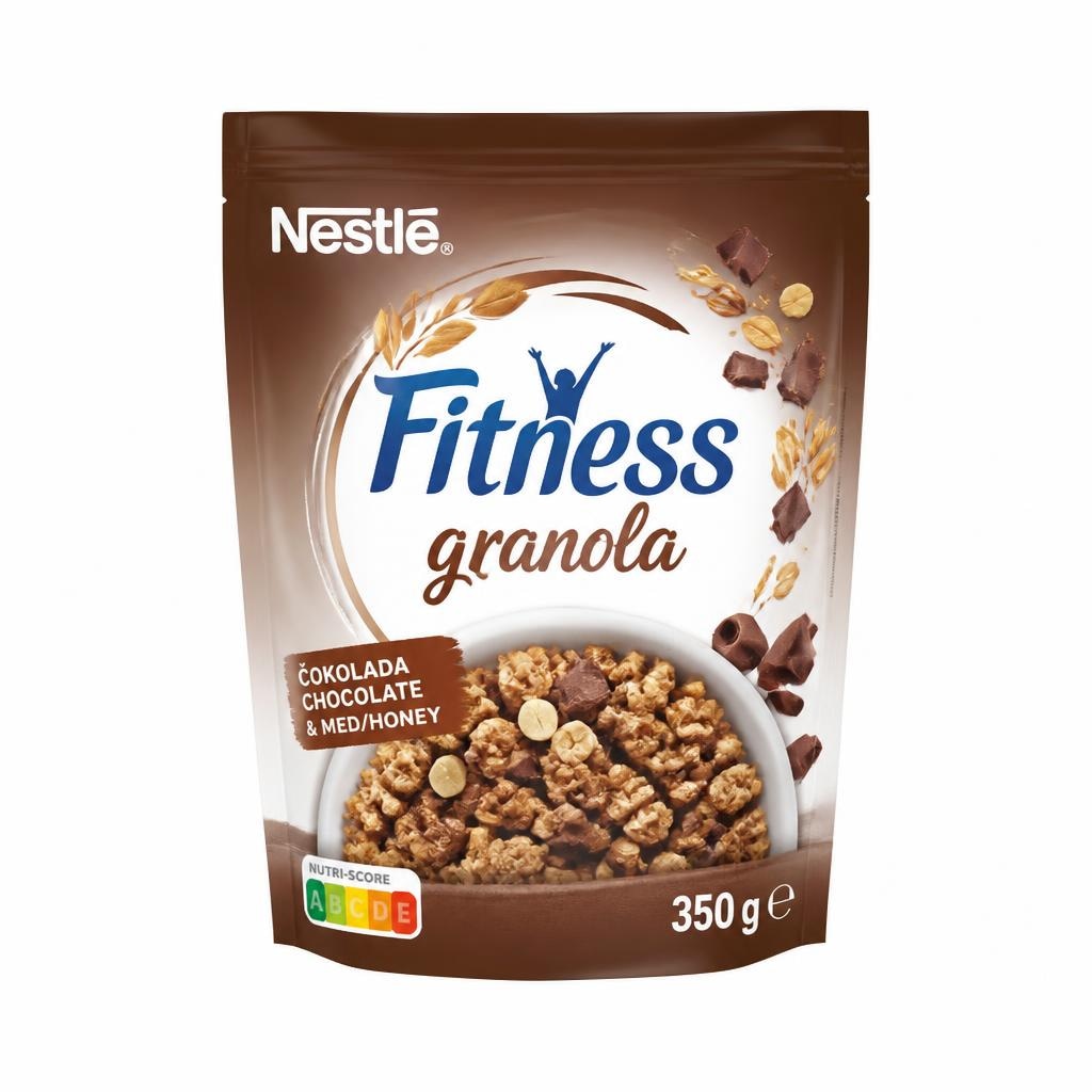 Nestlé Fitness granola čokolada ali med 300 g Akcija v trgovini Spar