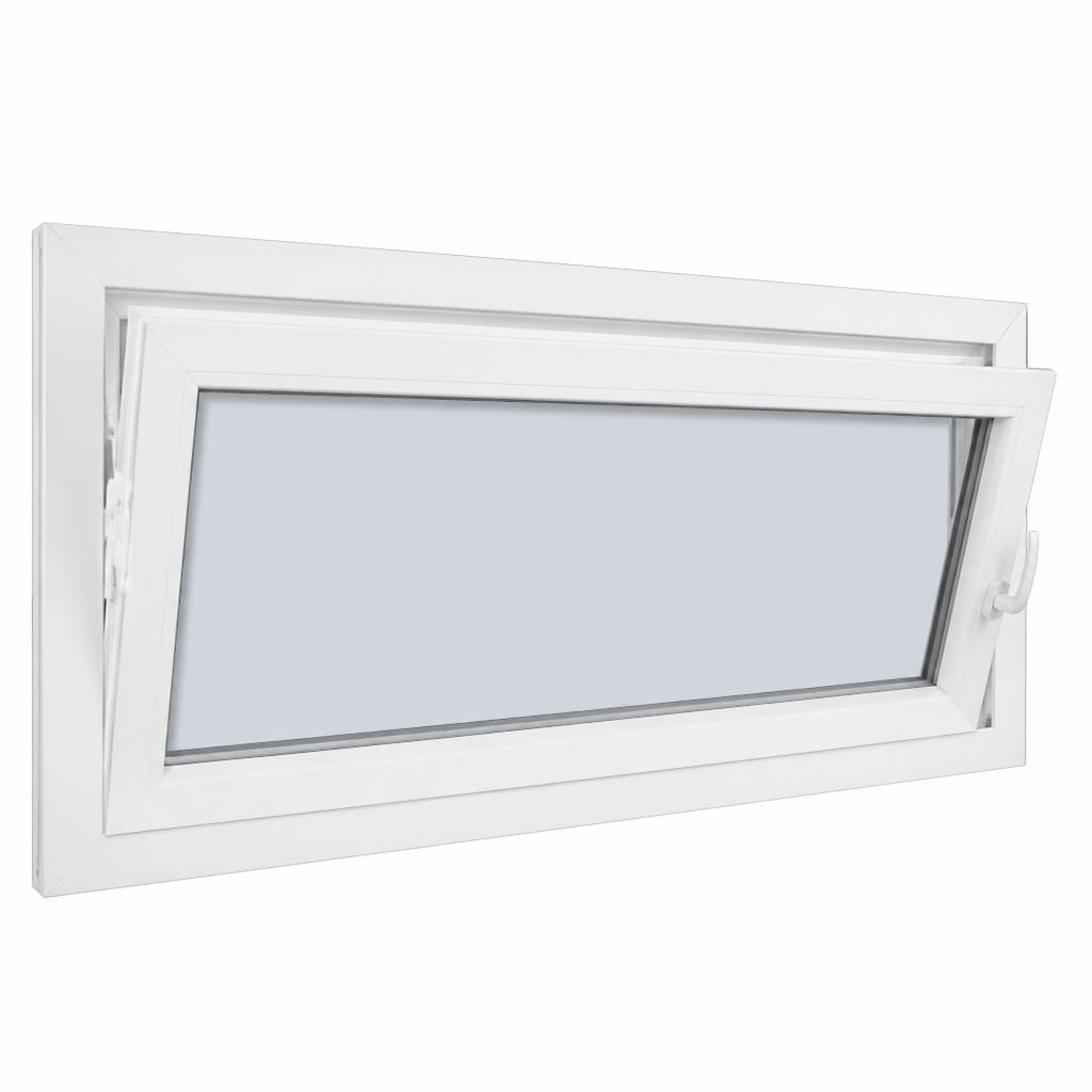 PVC nagibno okno 'Q59' 80 x 40 cm Akcija v trgovini Bauhaus