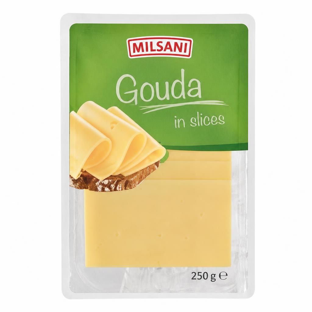 Milsani sir Gavda v rezinah 250 g Akcija v trgovini Hofer