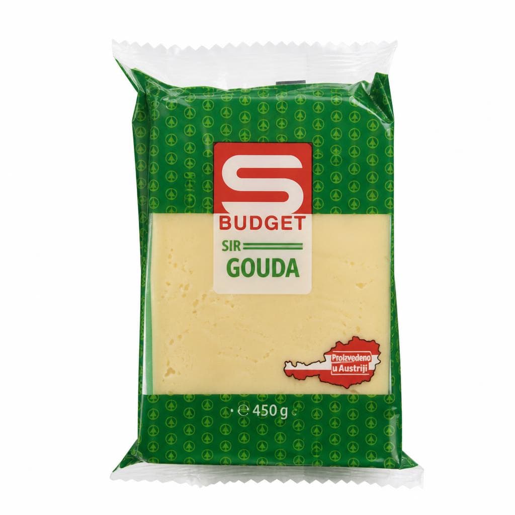 Sir Gouda 450 g S-BUDGET Akcija v trgovini Spar
