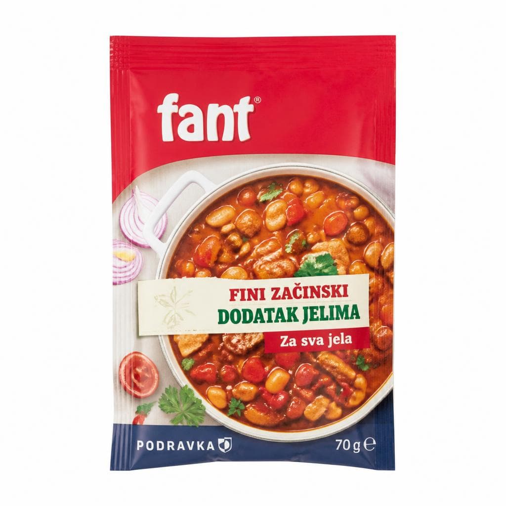 Mešanica začimb Fant 58 g, 70 g, 55 g, 40 g, 65 g Akcija v trgovini Spar