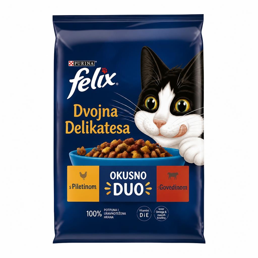 Briketi Felix 800 g Akcija v trgovini Jager