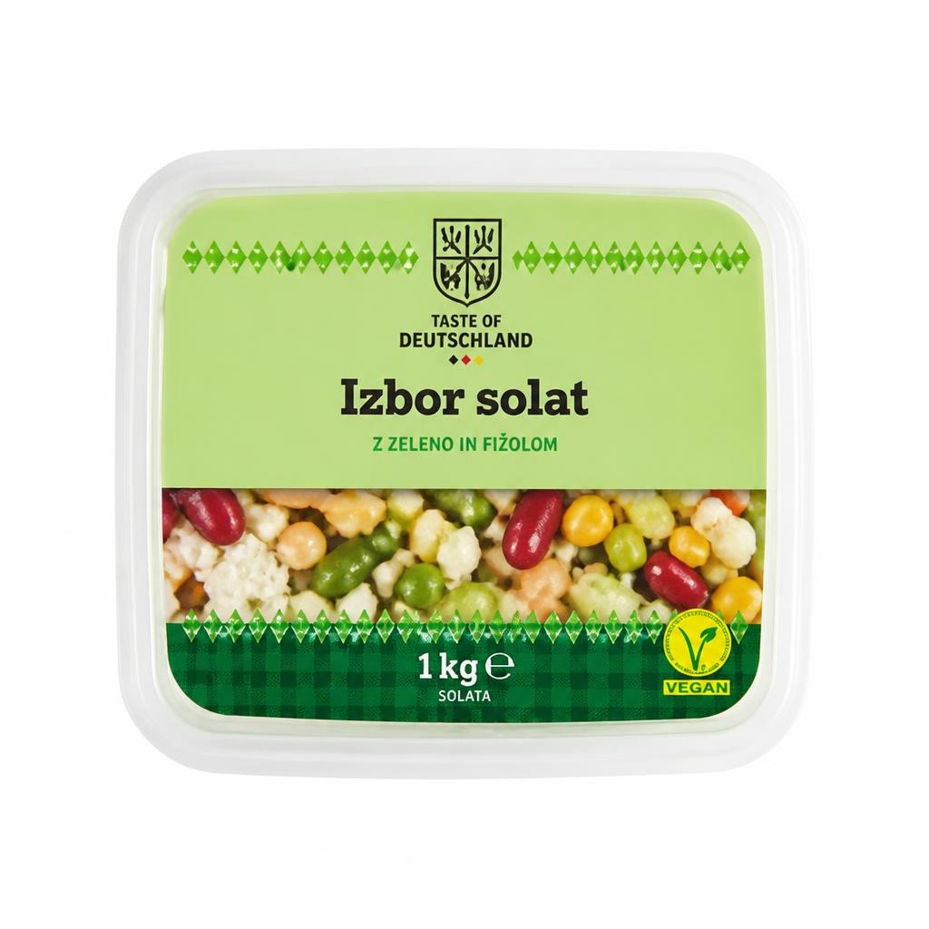 Taste of Deutschland izbor solat 1 kg Akcija v trgovini Lidl