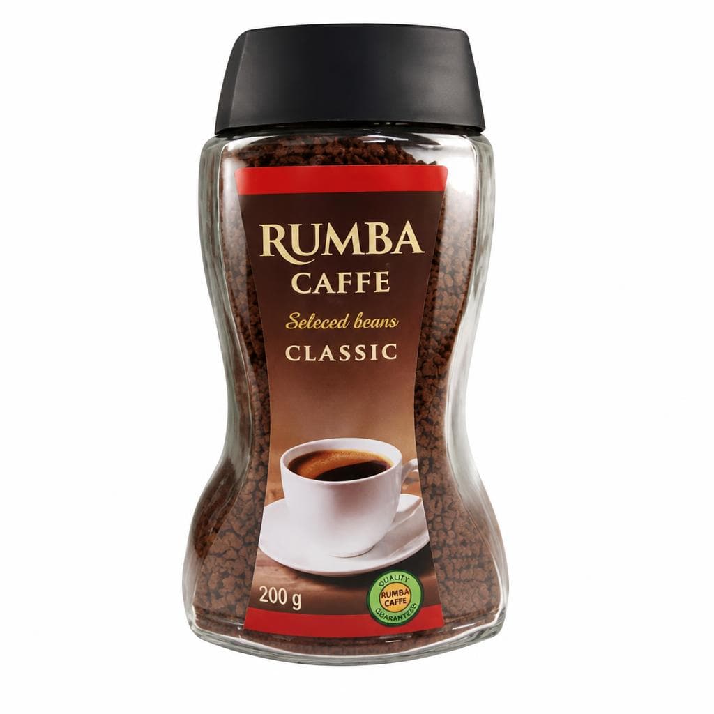 Instant kava Rumba 200 g Akcija v trgovini Jager