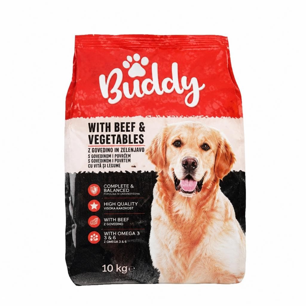 Hrana za pse Buddy 10 kg Akcija v trgovini Mercator