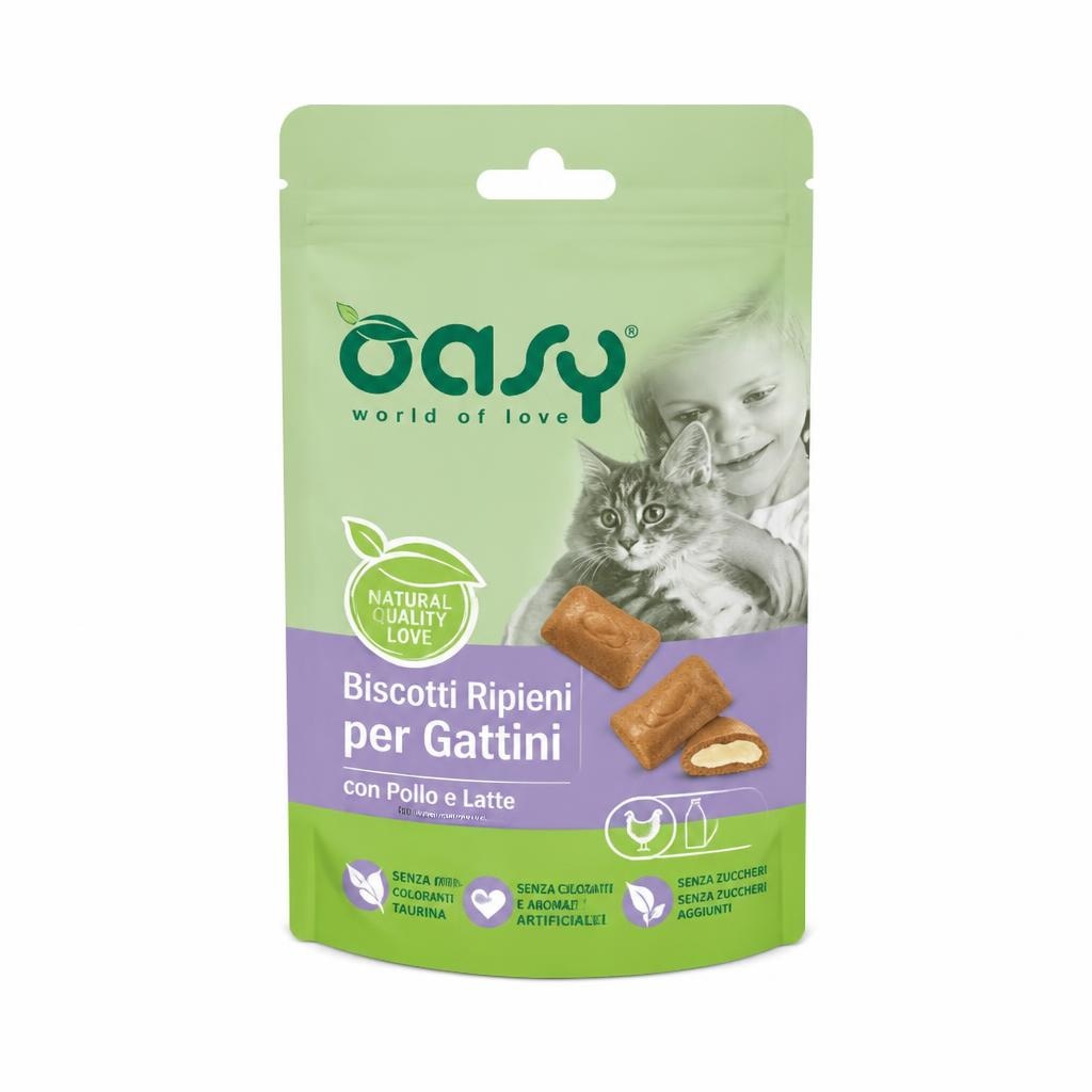 Oasy Kitten priboljški za mačje mladiče 60g Akcija v trgovini Mr. Pet