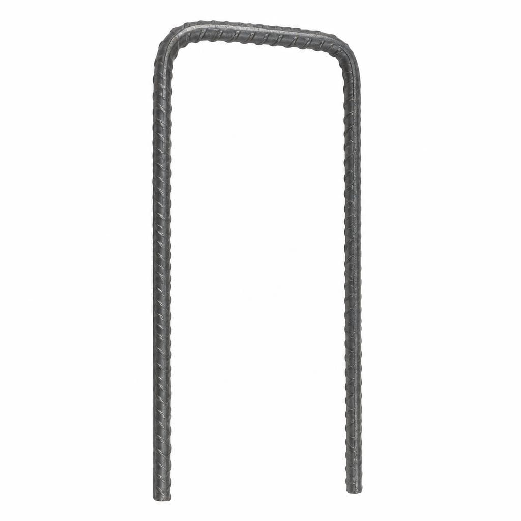 Krivljeno železo (U element) fi 8 mm, 45 x 14 x 45 cm Akcija v trgovini Jager