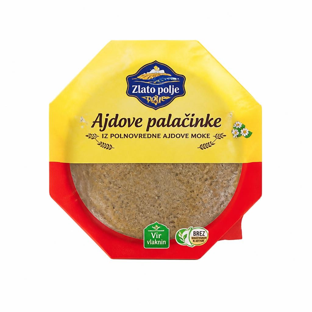Ajdove palačinke 300 g Akcija v trgovini E.Leclerc