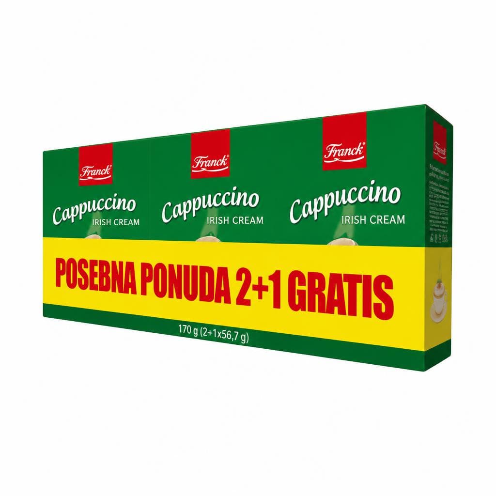 Kava Franck Cappuccino Irish cream 160 g Akcija v trgovini Mercator
