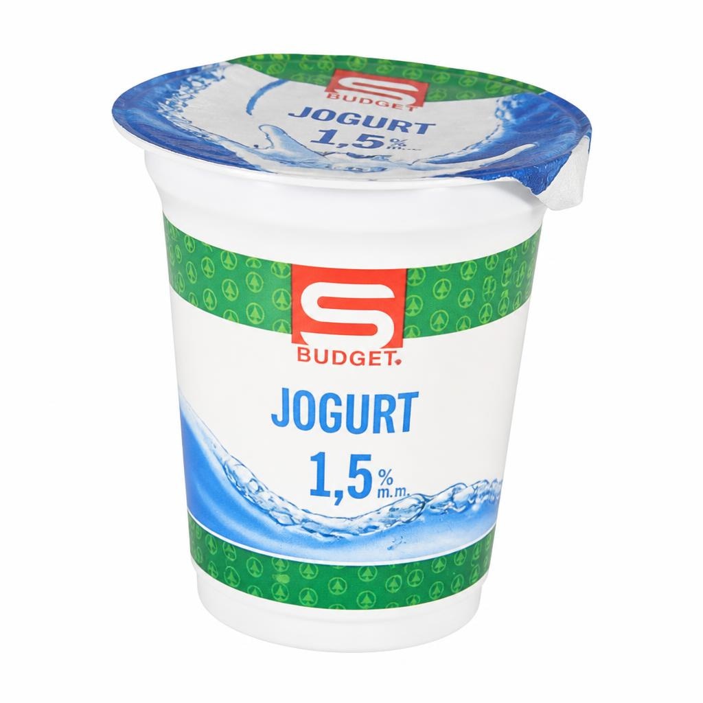 S-Budget jogurt 180 g Akcija v trgovini Spar