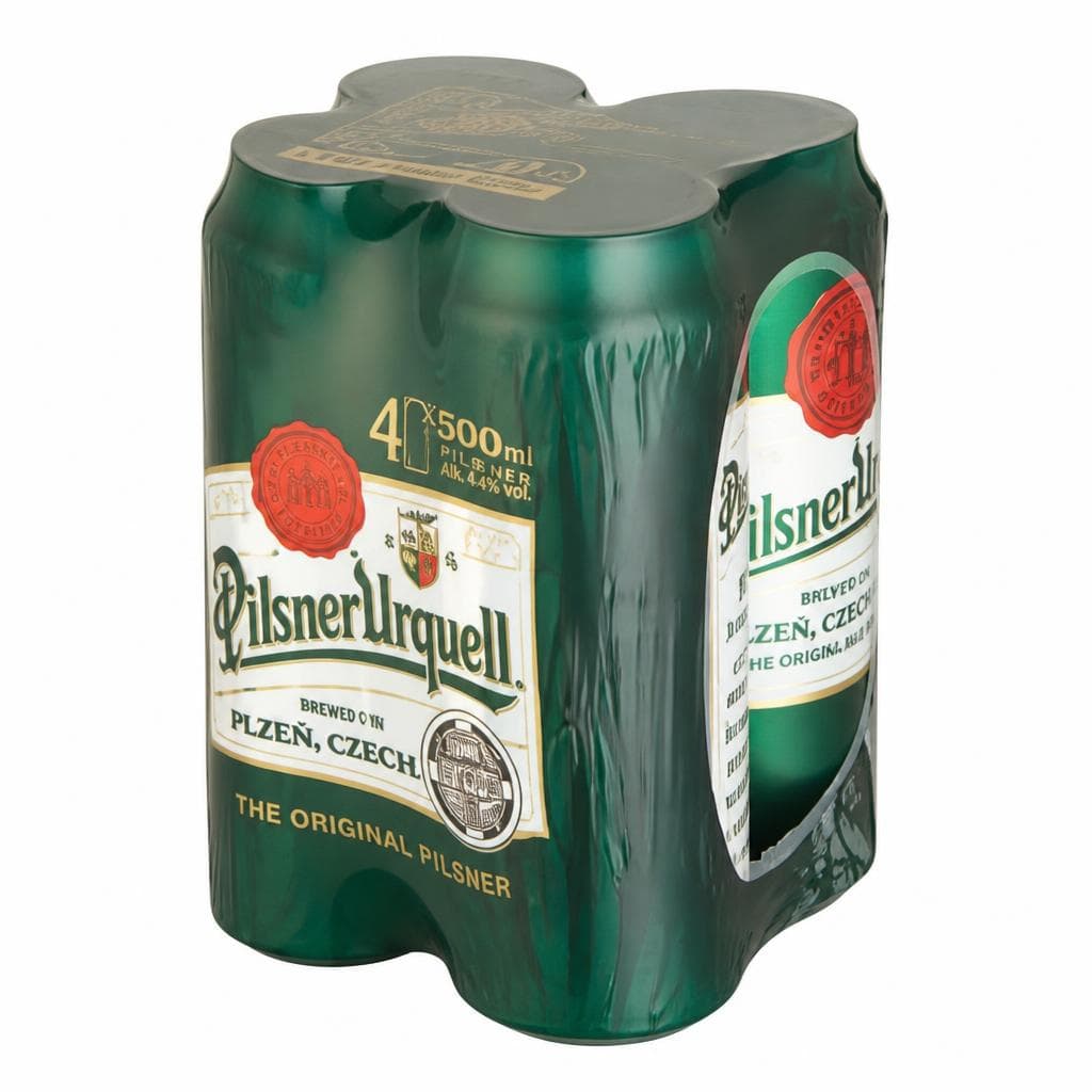 Svetlo pivo Pilsner Urquell 4x 0,5 l Akcija v trgovini E.Leclerc