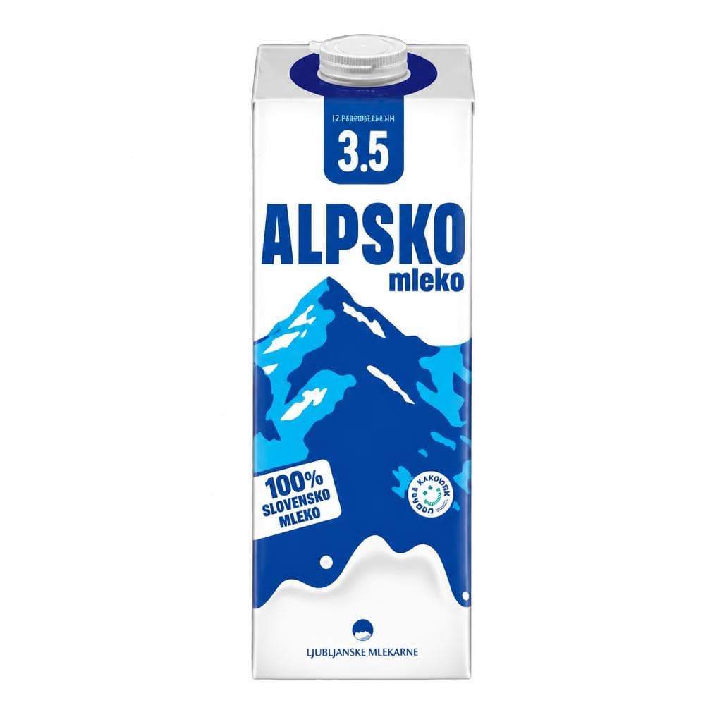 Alpsko mleko IK 1 l Akcija v trgovini Tuš