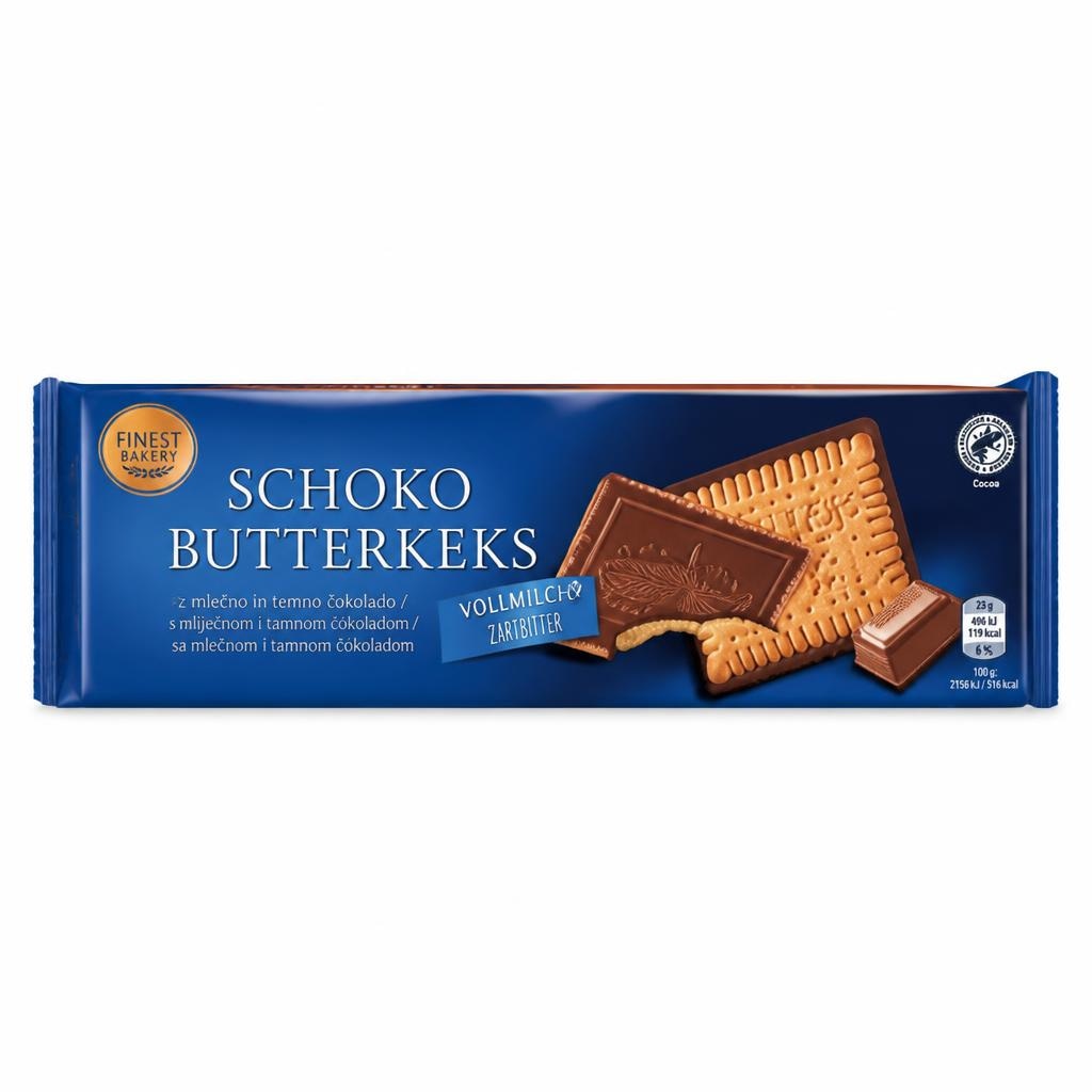 Finest Bakery masleni keksi 125 g Akcija v trgovini Hofer