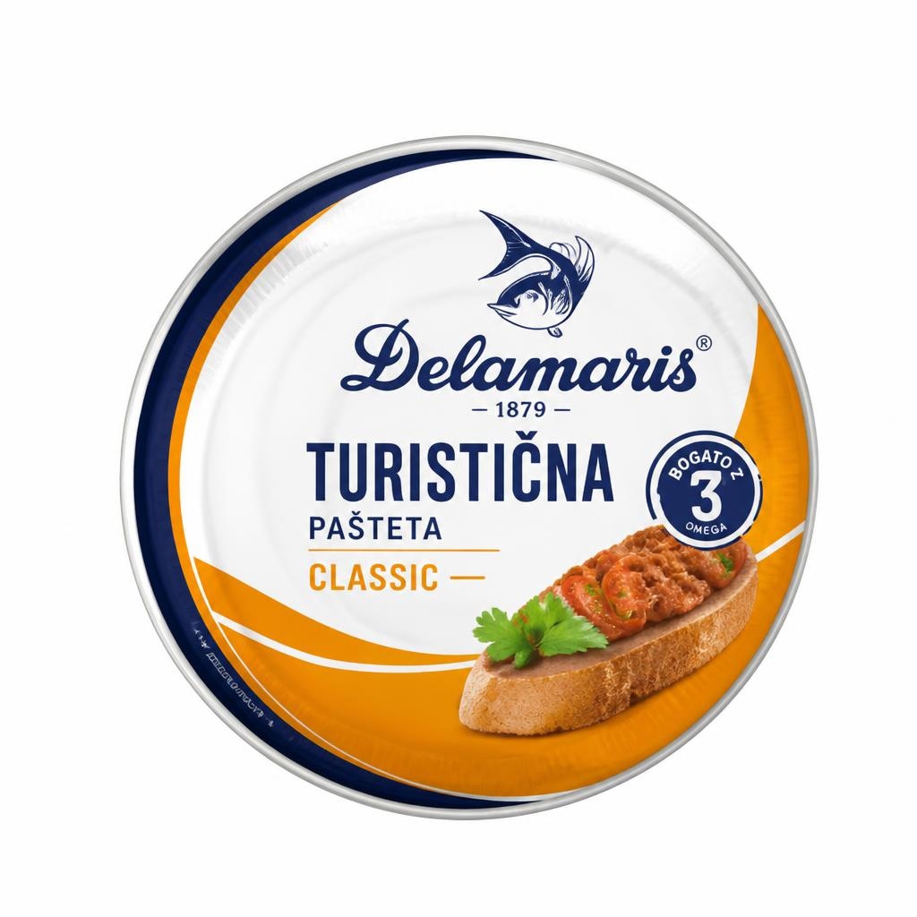 Delamaris turistična pašteta Classic 95 g Akcija v trgovini Spar