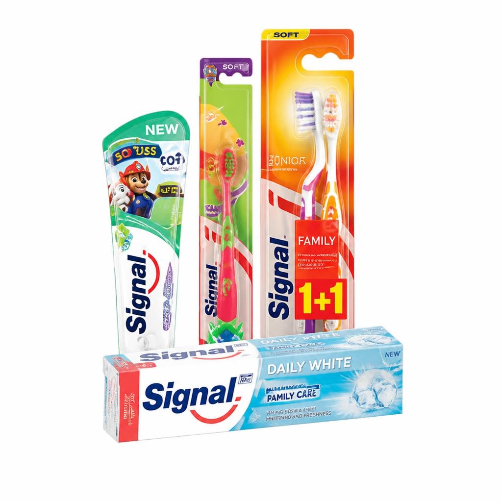 Signal izdelki za ustno nego Akcija v trgovini Spar