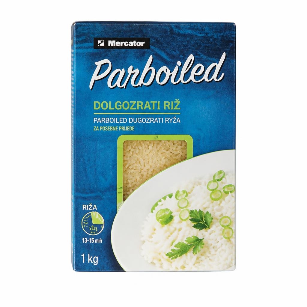 Parboiled riž Mercator 1 kg Akcija v trgovini Mercator