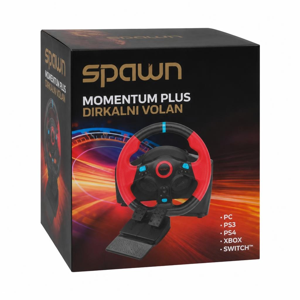 Spawn Momentum Plus dirkalni volan Akcija v trgovini E.Leclerc