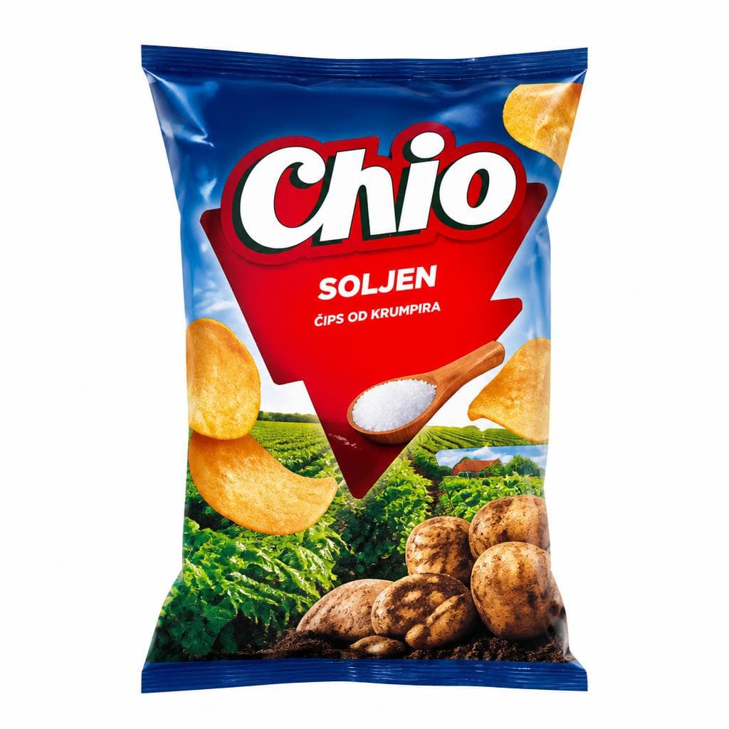 Chio čips soljen 200 g Akcija v trgovini Mercator