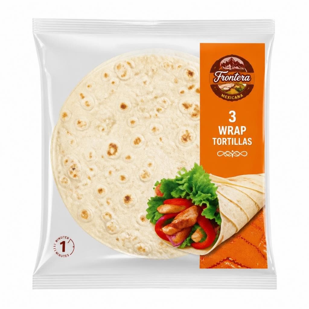 Frontera tortilja 3 kosi (330 g) Akcija v trgovini Eurospin