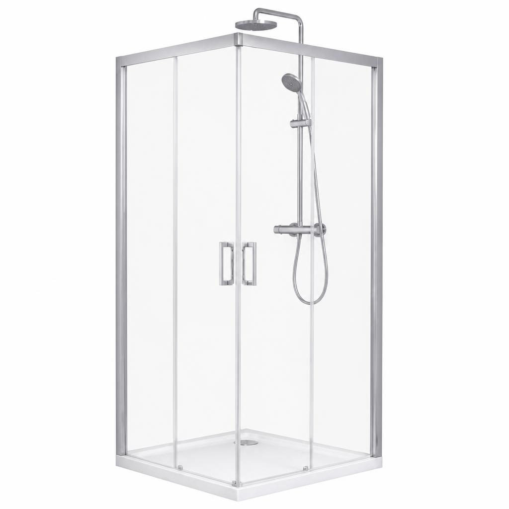 Kotna kabina za prhanje Kolpa San Venus Q 90 S/1 90/200 cm - Akcija v trgovini Merkur