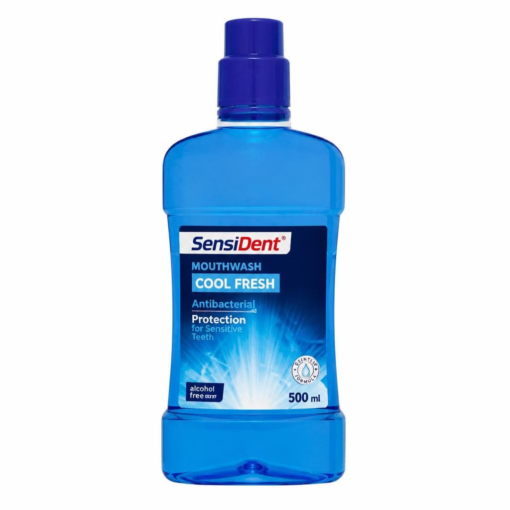 SensiDent ustna vodica 500 ml Akcija v trgovini Mueller