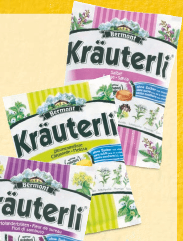 Bermont Zeliščni bonboni - Hofer katalog